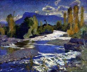 Une Rivière dans le Dauphiné, Après-midi