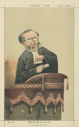 Révérend John Cumming (lithographie couleur)