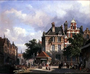 Scène de Rue Hollandaise