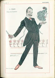Fantasio, : Métiers, Mode - Tailleur Couturier, Paquin, 15/06/1907 (gravure)