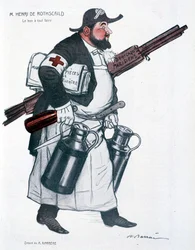 Henri de Rothschild - par Barrère, dans « Fantasio » du 01/10/1907