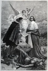 Allégorie du Traité de paix des Pyrénées du 7 novembre
