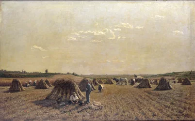 Scène de moisson, 1879