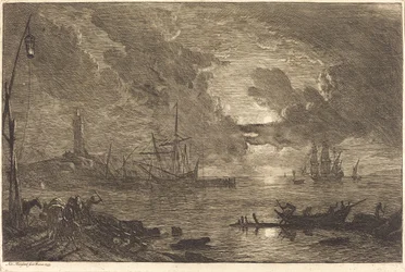 Port au clair de lune