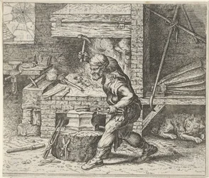 Fable du forgeron et du chien