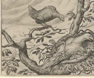 Fable du vautour malade