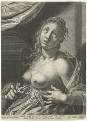 Le suicide de Lucrèce