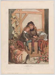 Épuisé, du numéro de Noël de The Graphic, 7 décembre 1885