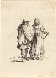 Couple de mendiants