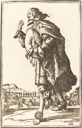 Noble homme avec chapeau de feutre, s