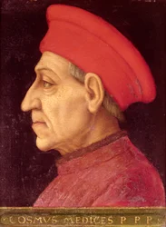 Portrait posthume de Cosimo di Giovanni de Medici, vers 1565-69