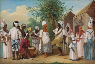 Une danse noire sur l
