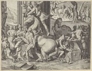 Adoration des mages (partie inférieure droite)