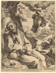 Saint François consolé par l