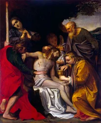 La Lamentation sur le Christ, vers 1586