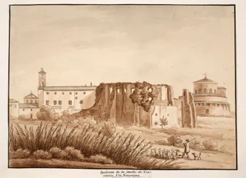 Hippodrome de la famille de Constantin, Via Nomentana, 1833