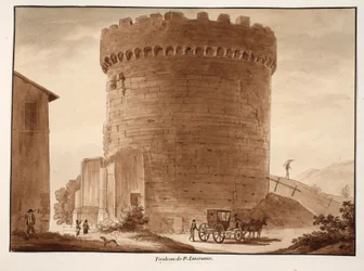 Le tombeau des Horaces et des Curiaces, 1833