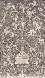 Panneau ornemental, vers 1514-1536