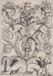 Panneau ornemental, vers 1514-36