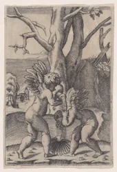 Deux Cupidons, vers 1519
