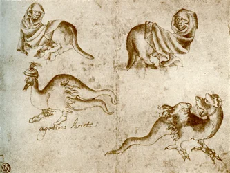 Études par Agostino de Sienne, 1913