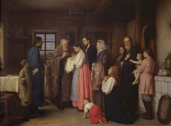 Le baptême, 1873
