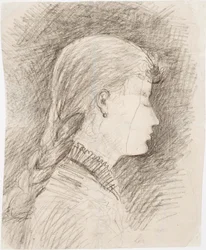 Tête de jeune fille (Gerda Ringbom, puis Bergroth)