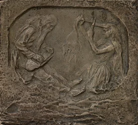 Väinämöinen et la jeune fille