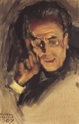 Portrait de Gustav Mahler, 1907