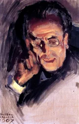 Portrait de Gustav Mahler, 1907