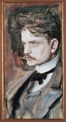 Portrait de Johan Christian Julius Sibelius, connu sous le nom de Jean Sibelius