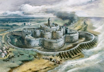 Château de Deal, 1540, vers les années 1960