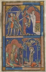 Martyrs chrétiens, fin du XIIIe siècle