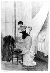 Madame Bovary de Gustave Flaubert, illustration par Albert Fourié