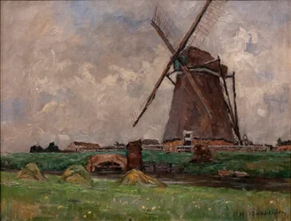 En Hollande, vers 1892