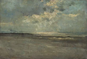 Reflet de lumière sur la mer