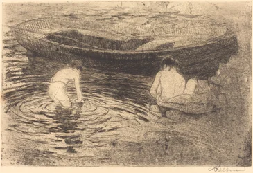 La baignade à Talloires