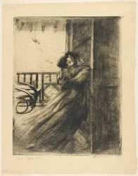 Amour, plaque deux de la femme