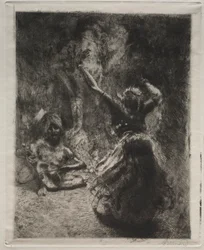 La Danseuse, vers 1900