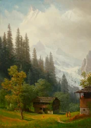 Scène alpine
