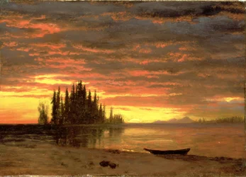 Coucher de soleil en Californie