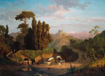 Montagnes italiennes, 1859