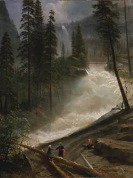 Chutes Nevada, Yosemite, 1872 ou 1873