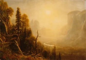 Étude pour Yosemite Valley, Glacier Point Trail