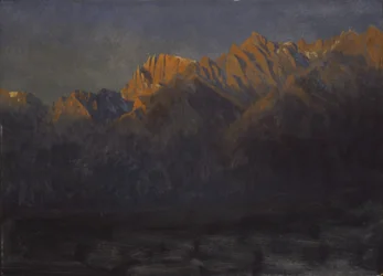 Lever de soleil dans les Sierras