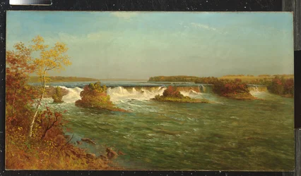 Les chutes de Saint Anthony, vers 1887