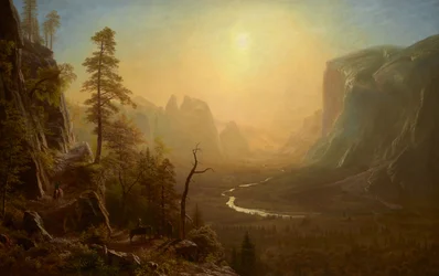Vallée de Yosemite, sentier de Glacier Point