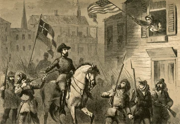 La défiance de Barbara Frietchie, 1878