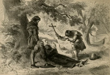Mort du père Marquette, 1877