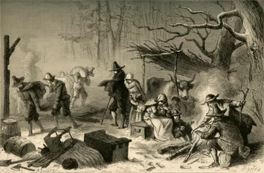 Colons anglais en Amérique, 1877